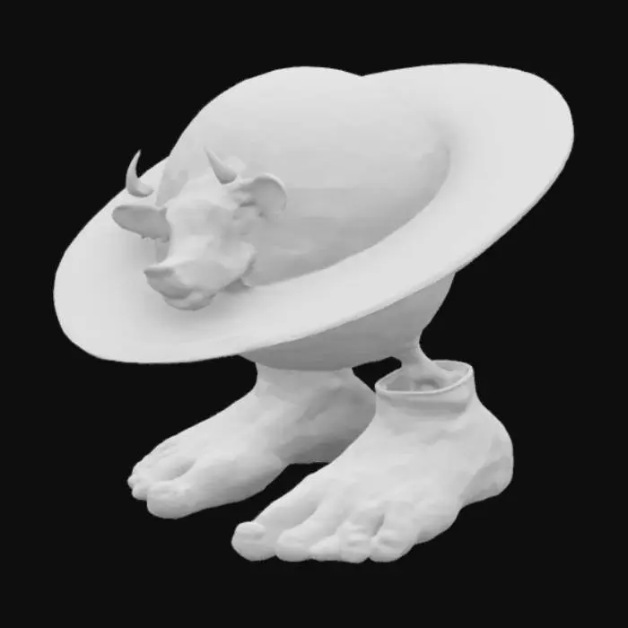 3D model for Cosmic Cow Stroll
