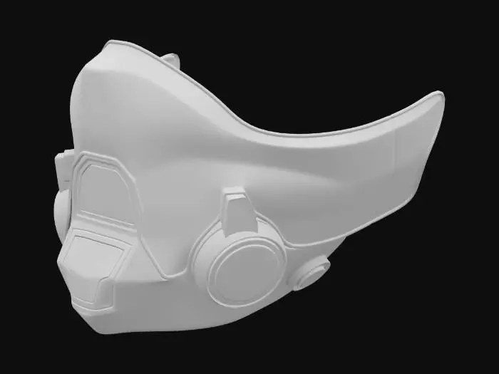 3D model for SciFi Mask_12