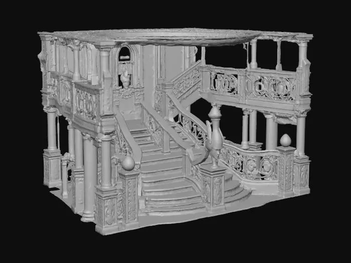 3D model for Staircase Elegance