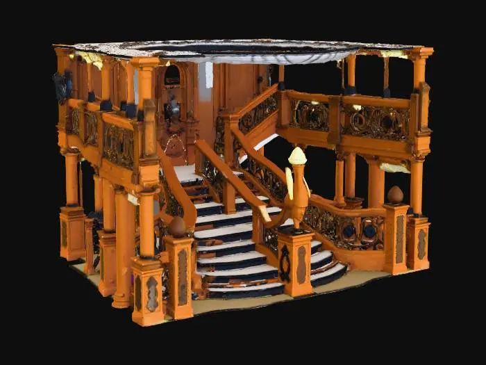 3D model for Staircase Elegance