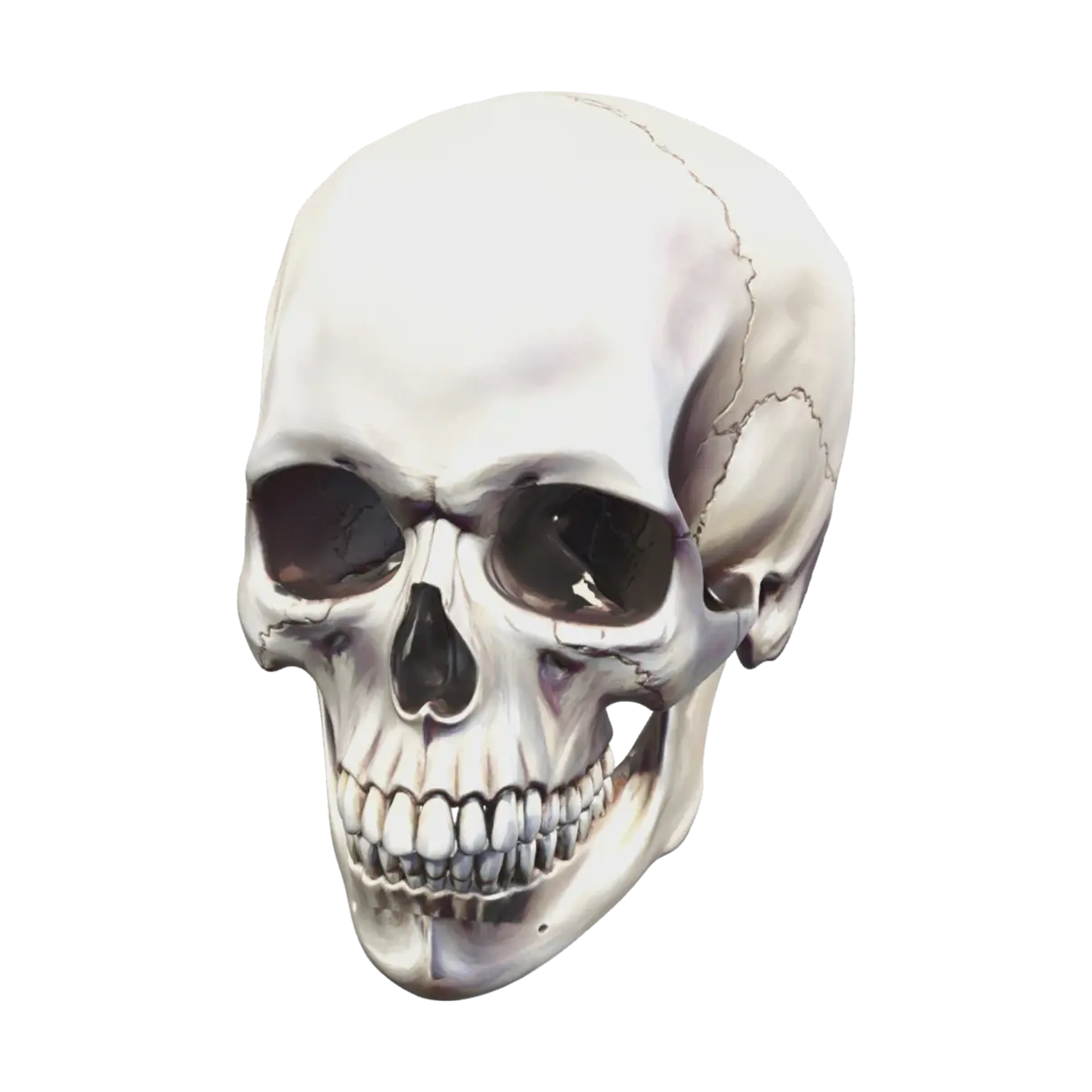 Skeleton Anatomy - Vertebrae 3D model, vytvořený pomocí AI