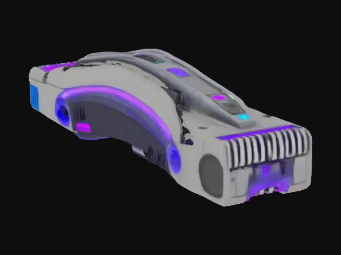 3D model for make a cyberpunk hair shaver