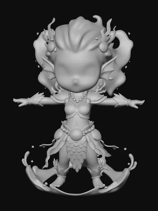 3D model for Aquamarine Sprite