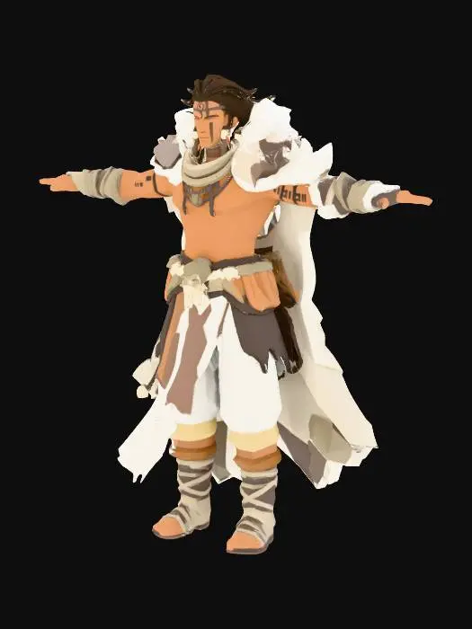 3D model for Warrior of the Tundra