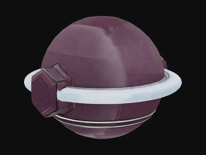 3D model for terrlized orb