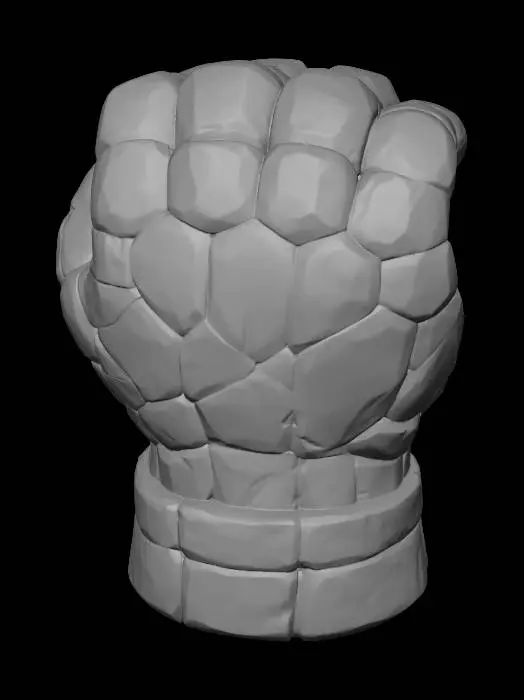 3D model for Molten Fist