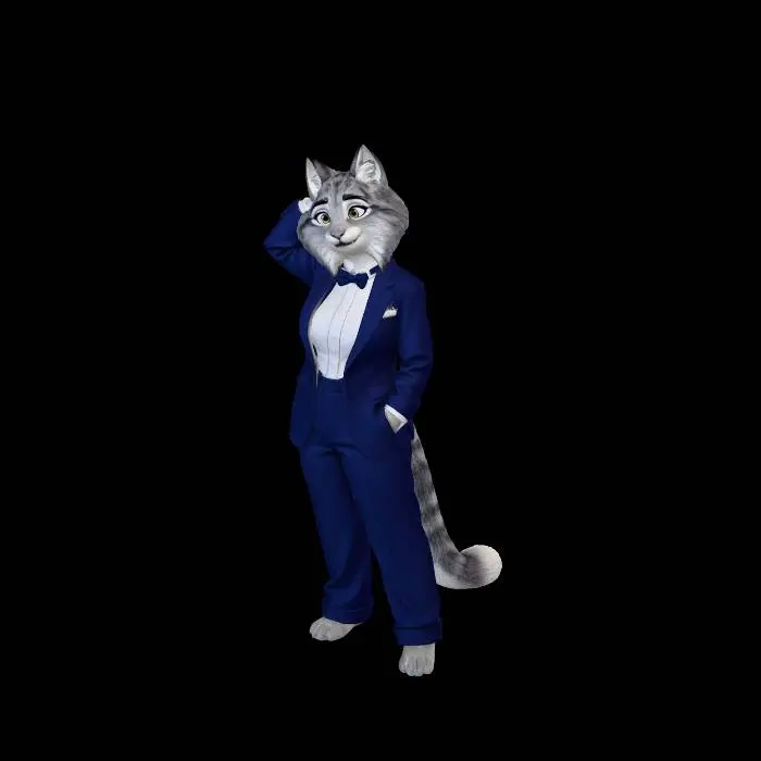 3D model for Midnight Velvet Gala