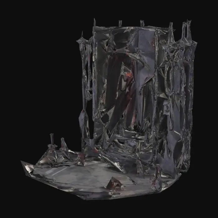 3D model for Первый этаж 100-этажной Башни Тьмы служит введением в мрачный и загадочный мир башни. Этаж 1 — это испытание на прочность
Архитектура и атмосфера:
Вход: Игроки попадают на этаж через массивные черные ворота, украшенные древними рунами, которые светятся тусклым красным светом. Ворота медленно открываются, издавая скрип, и за ними открывается просторный зал.Элементы окружения:

Статуи: По бокам зала стоят массивные каменные статуи, изображающие древних воинов или демонов. Их глаза светятся красным, и кажется, что они следят за каждым вашим движением.
Ловушки: На полу разбросаны ловушки, такие как скрытые ямы, шипы и капканы. Они активируются при неосторожном движении.
Сундуки: В углах зала можно найти сундуки с базовыми предметами, такими как зелья здоровья, оружие или броня. 