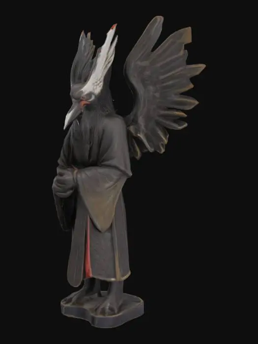 3D model for 天狗の像