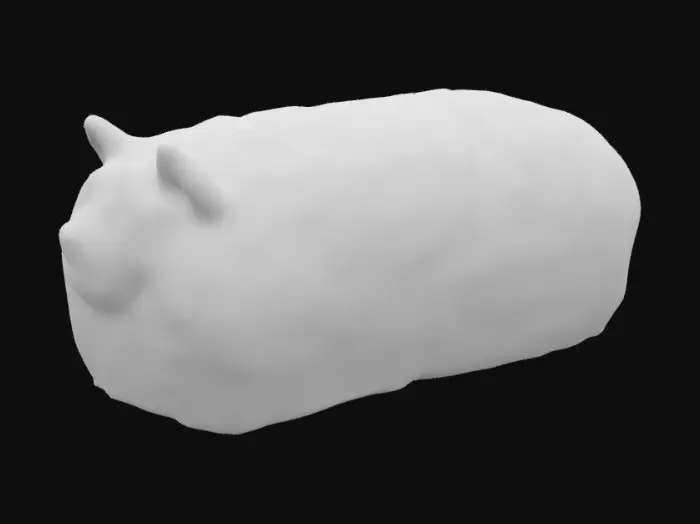3D model for Bread DogeDoge loaf