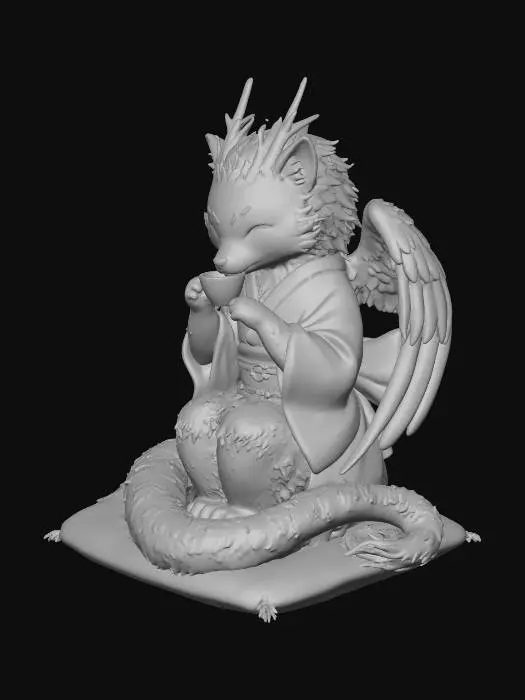 3D model for Celestial Tea Ritual