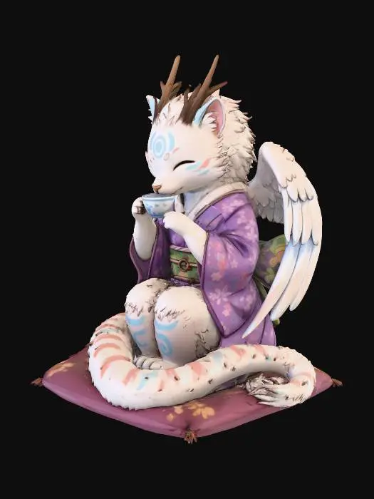 3D model for Celestial Tea Ritual