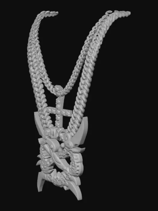 3D model for Iced Chains Elegance