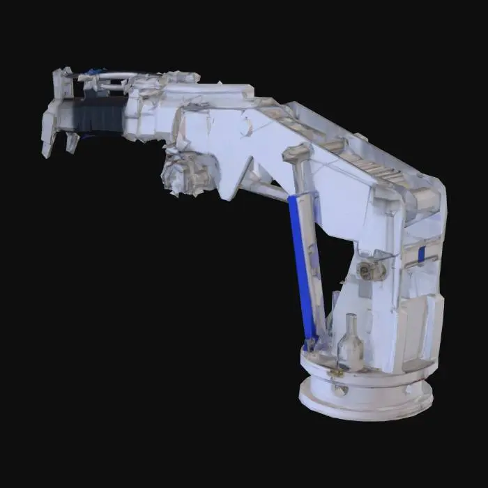 3D model for Articulated Hydraulic Crane Arm