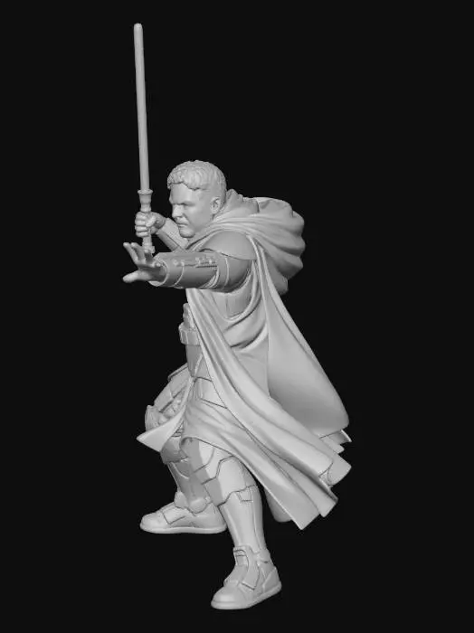 3D model for Verdant Lightsaber Sentinel