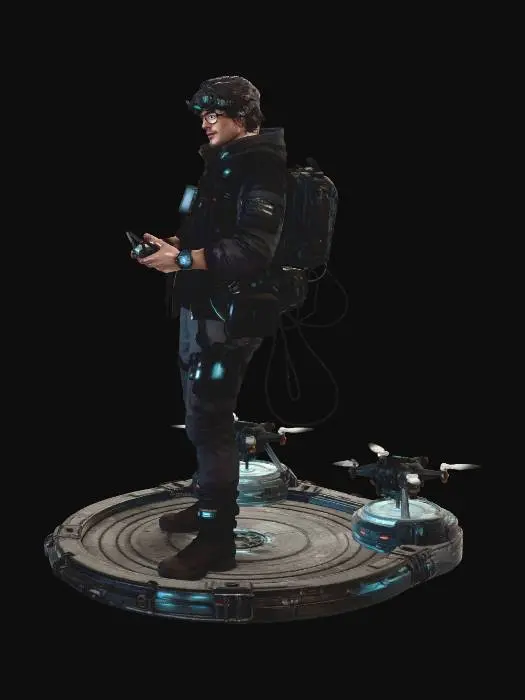 3D model for Operador de drones