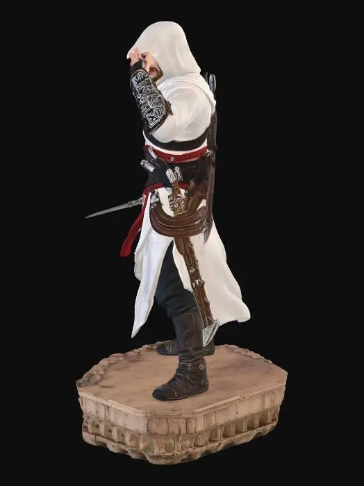 3D model for The Silent Assassin on the Pedestal