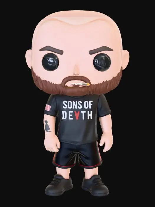 3D model for Pop Culture Rebel