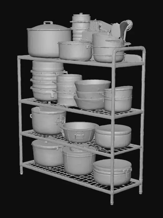 3D model for Kitchen Organizer