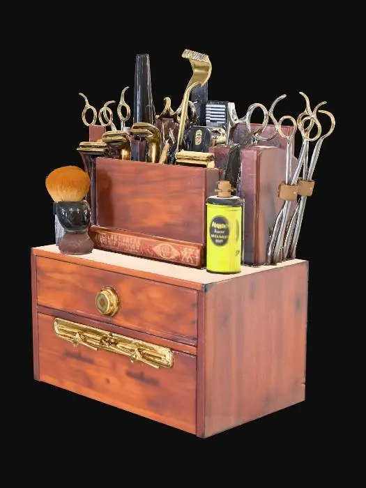 3D model for Barber's Treasure Chest