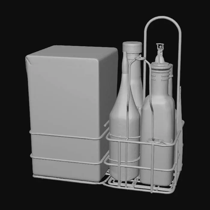3D model for Condiment Collection