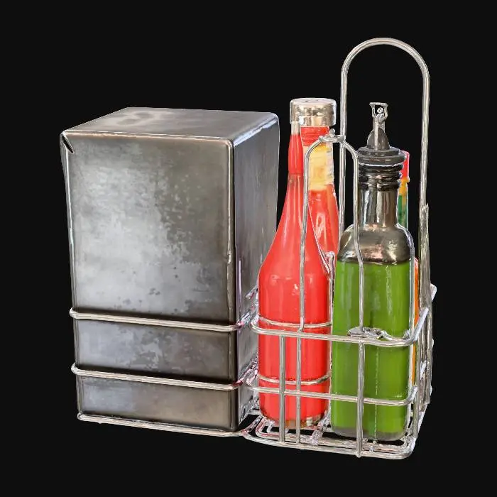 3D model for Condiment Collection