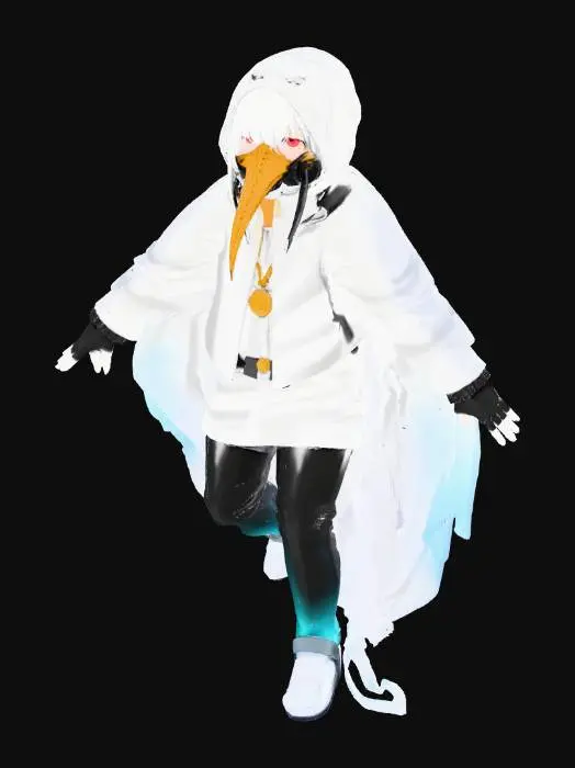 3D model for Plague Persona