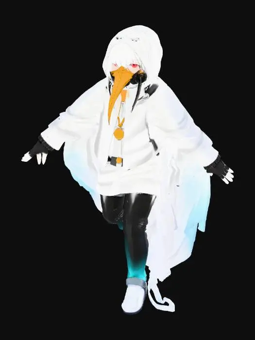 3D model for Plague Persona