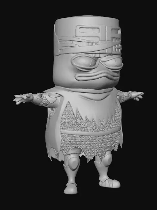 3D model for Knight Pepe