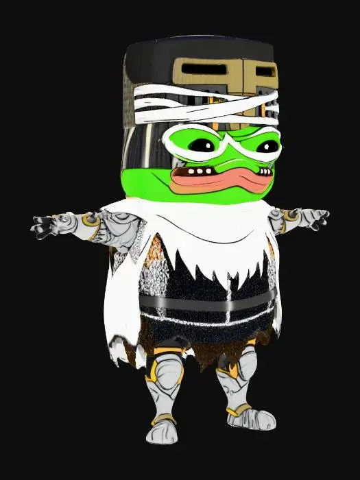 3D model for Knight Pepe