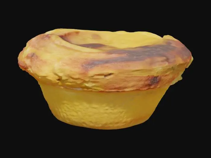 3D model for Pastel Nata from Portugal