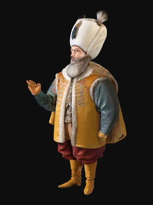 3D model for Kanuni Sultan Süleyman