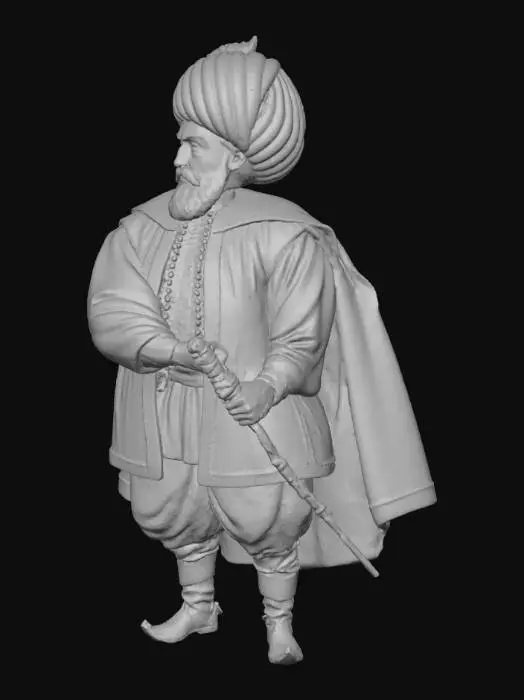3D model for Osman Bey