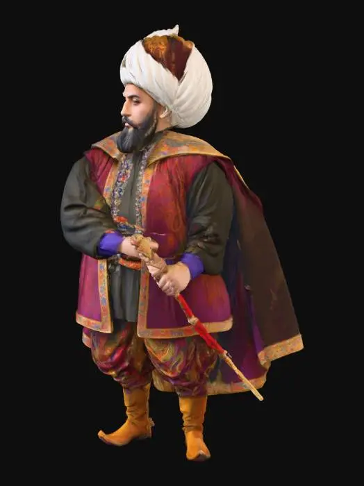 3D model for Osman Bey