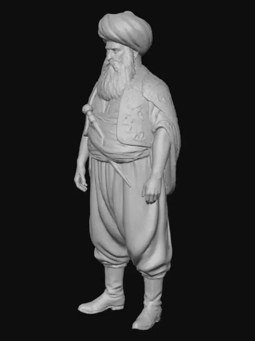 3D model for Turgut Reis