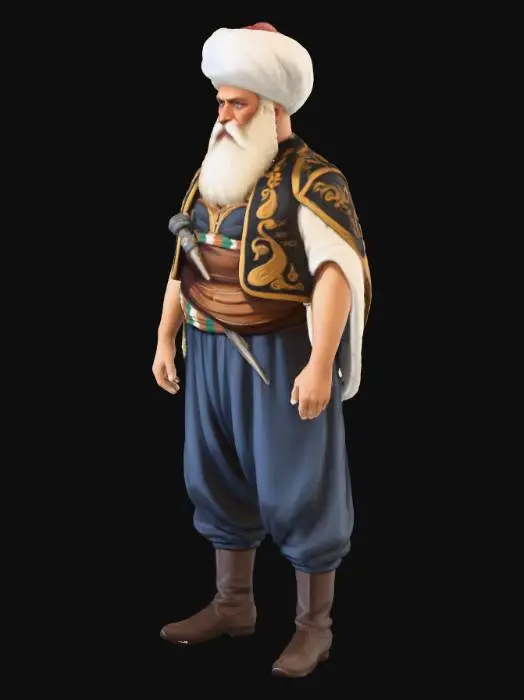 3D model for Turgut Reis