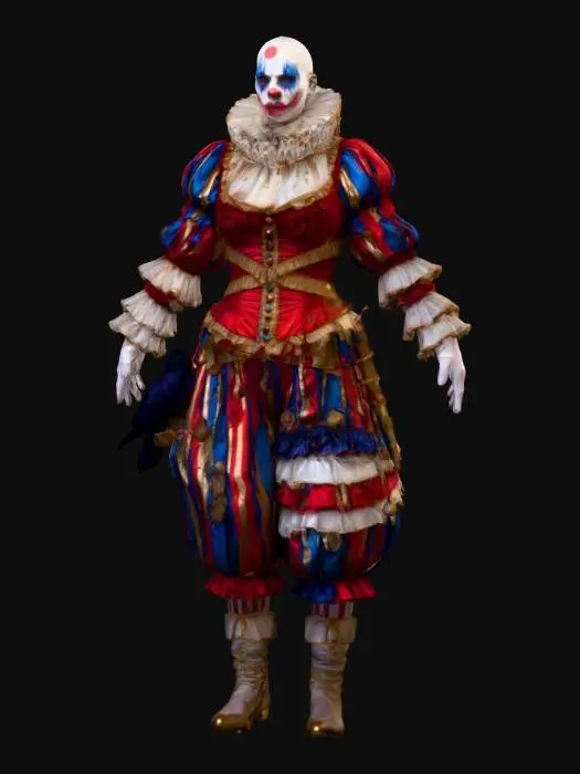 3D model for Harlequin Masquerade