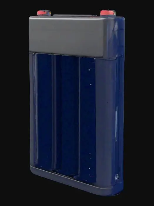 3D model for AA Battery pack for game props


