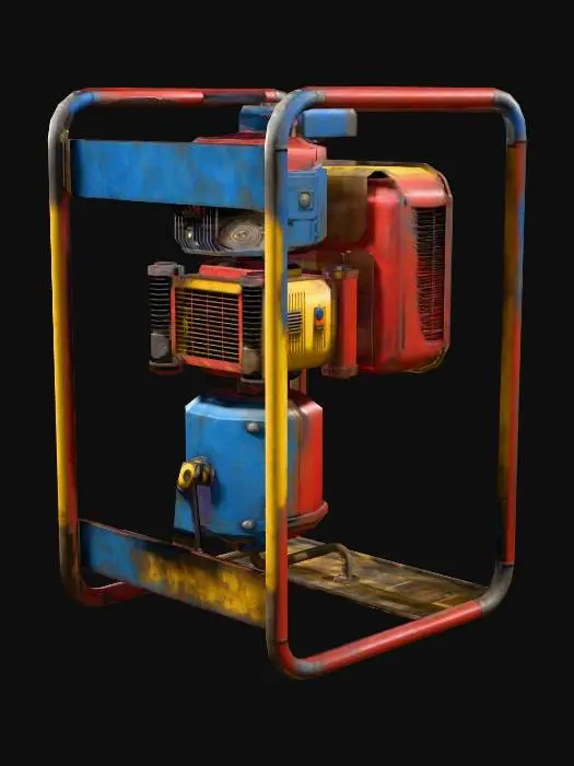 3D model for generador