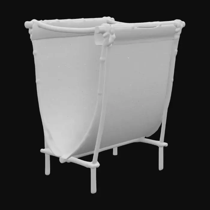 3D model for Woven Harp