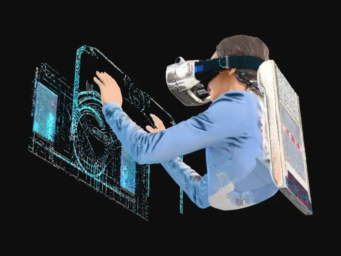 3D model for Virtual Reality Interface Exploration