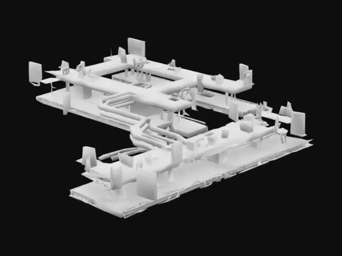 3D model for Subway Transfer Map