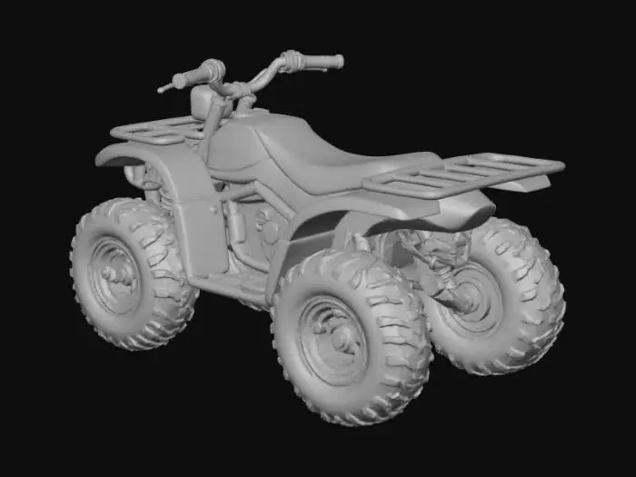 3D model for Desert Quad Model