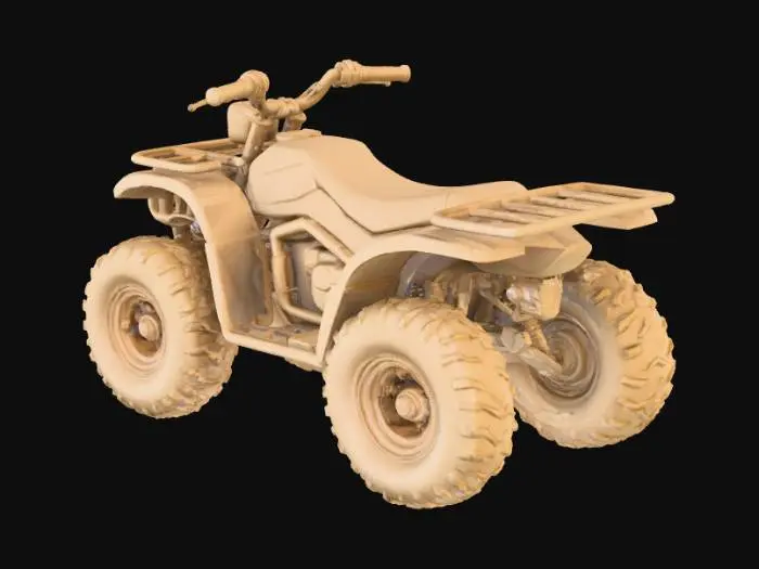 3D model for Desert Quad Model
