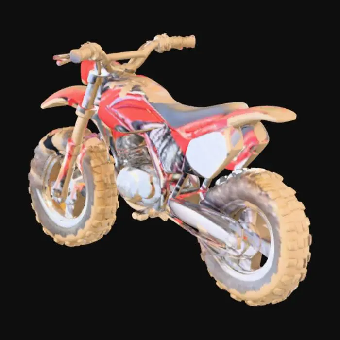 3D model for Dirt Bike Model
