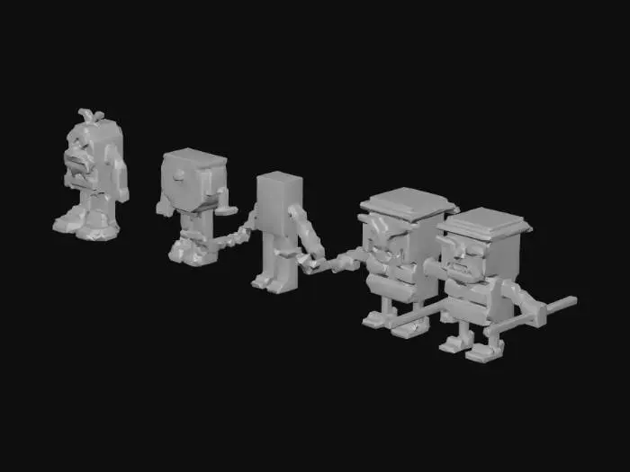 3D model for Blocky Crew
