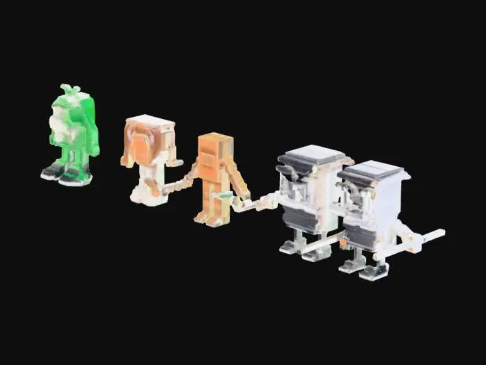 3D model for Blocky Crew