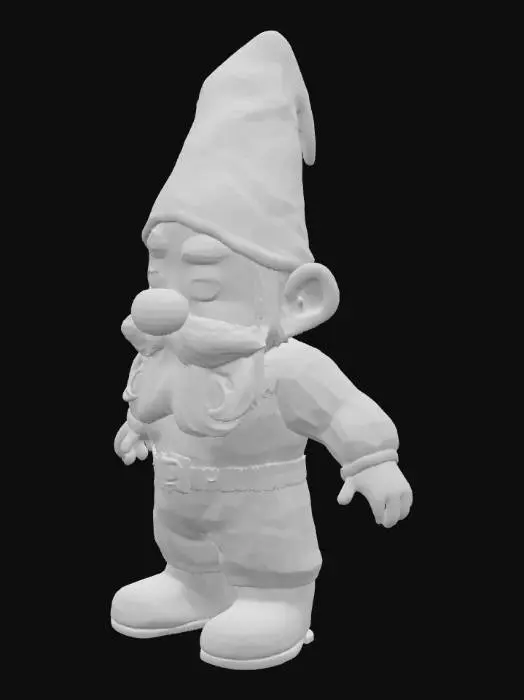 3D model for Garden Gnome Serenity