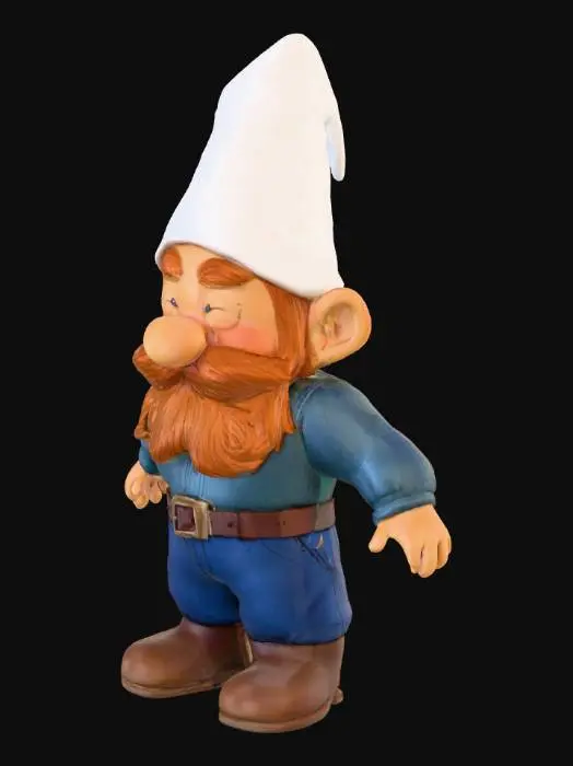 3D model for Garden Gnome Serenity