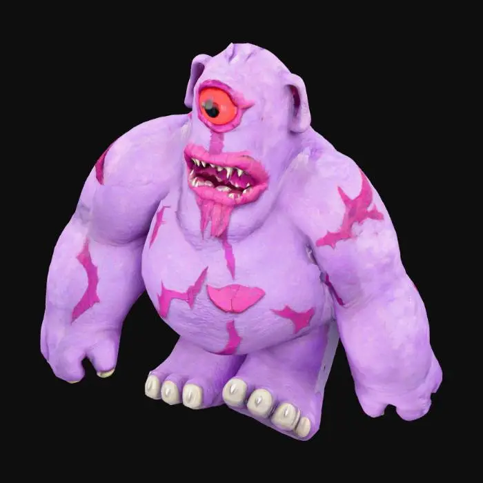 3D model for Cyclopean Guardian